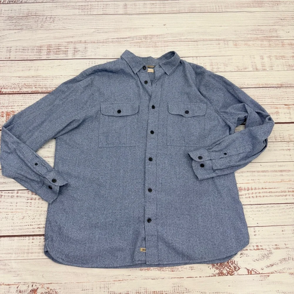 Banana Republic Heritage Collection Men’s XXL Blue Long Sleeve Button Down Shirt